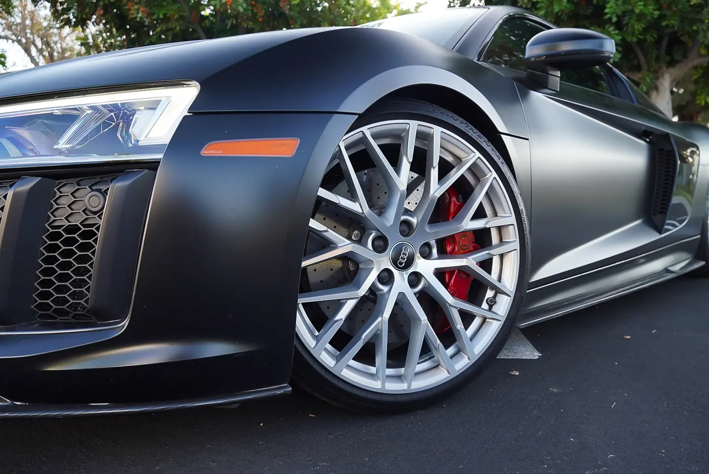 2017 Audi R8 available for rental in San Diego — view 3