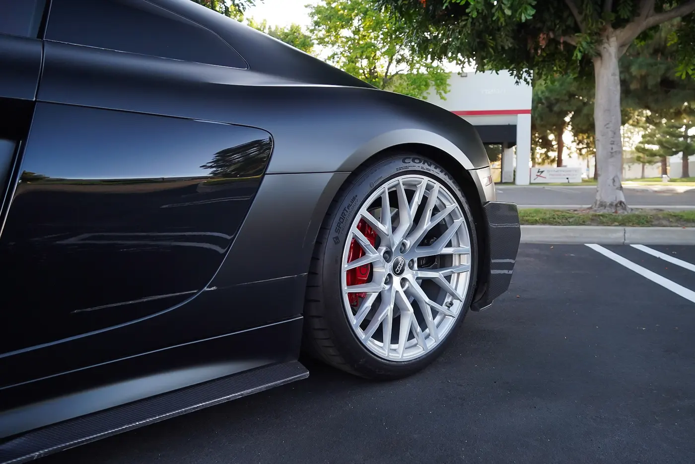 2017 Audi R8 available for rental in San Diego — view 4