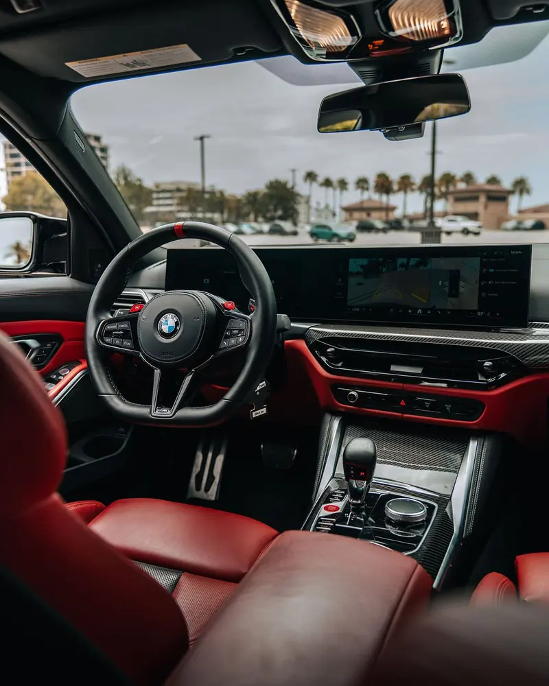 2025 BMW M3 Competition xDrive available for rental in San Diego — view 9