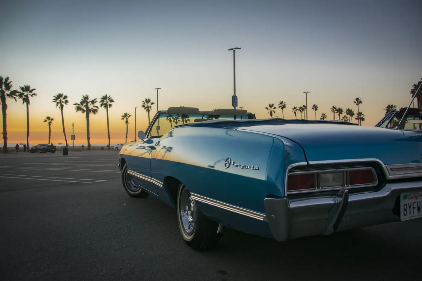 1967 Chevrolet Impala Convertible available for rental in San Diego — view 4