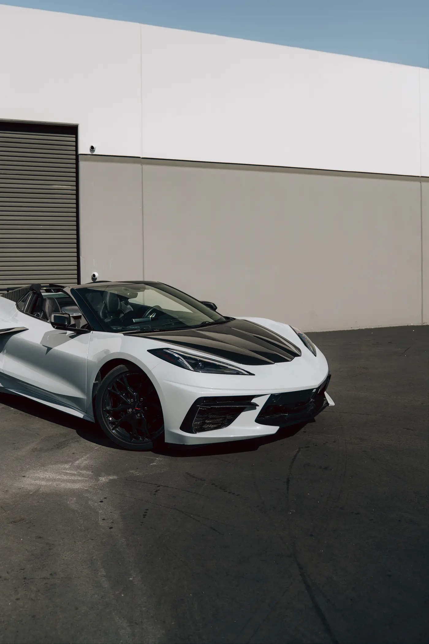 2023 Chevrolet Corvette C8 2LT — front view, available for rental in San Diego