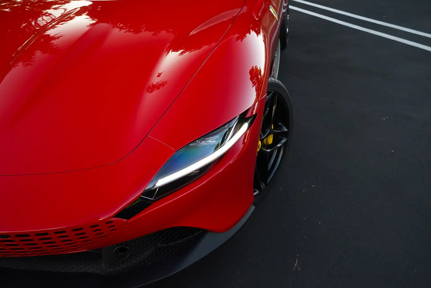 2021 Ferrari Roma available for rental in San Diego — view 3