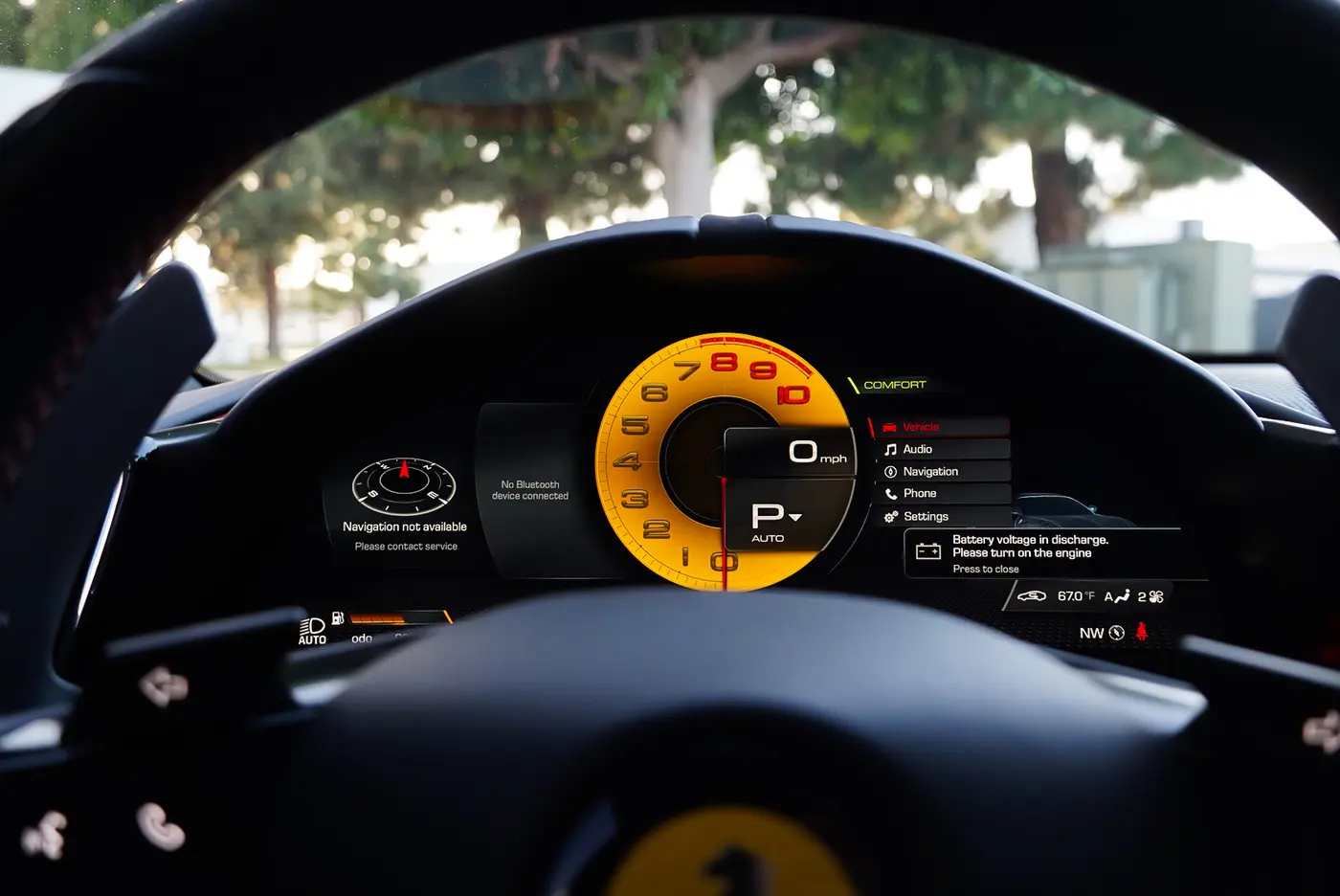 2021 Ferrari Roma available for rental in San Diego — view 11