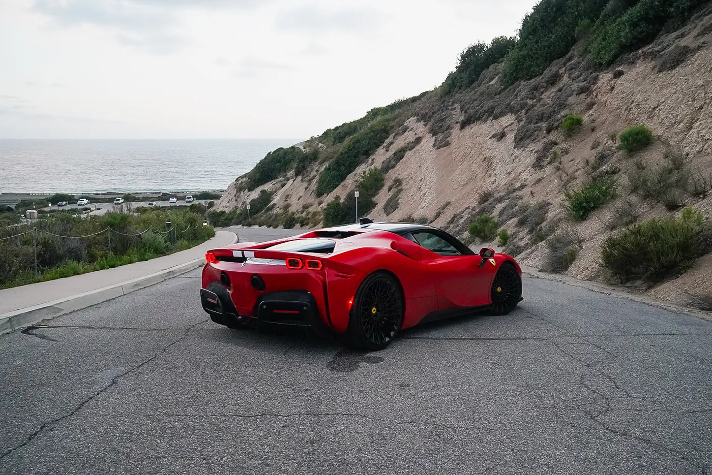 2024 Ferrari SF90 Stradale available for rental in San Diego — view 2