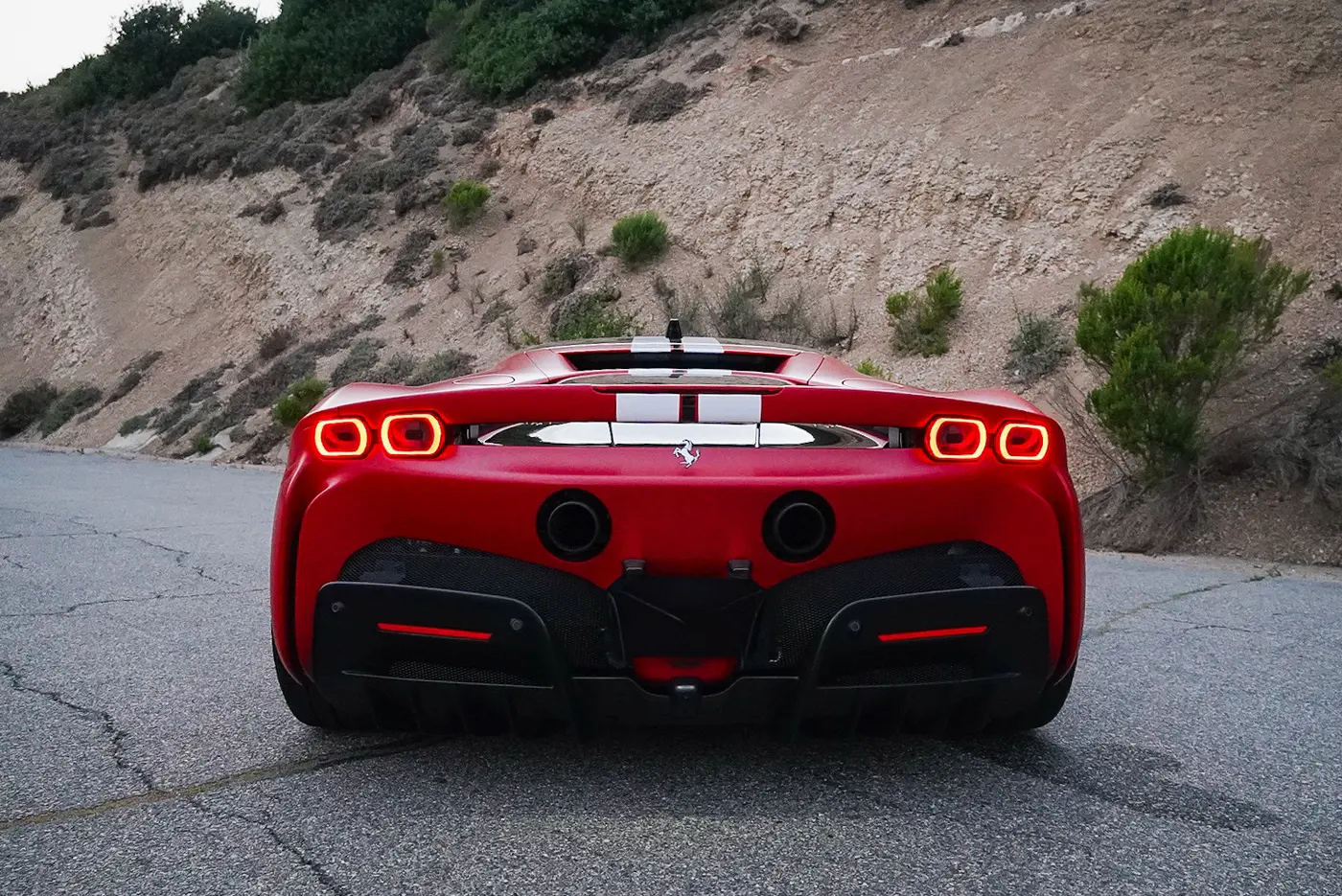 2024 Ferrari SF90 Stradale available for rental in San Diego — view 3