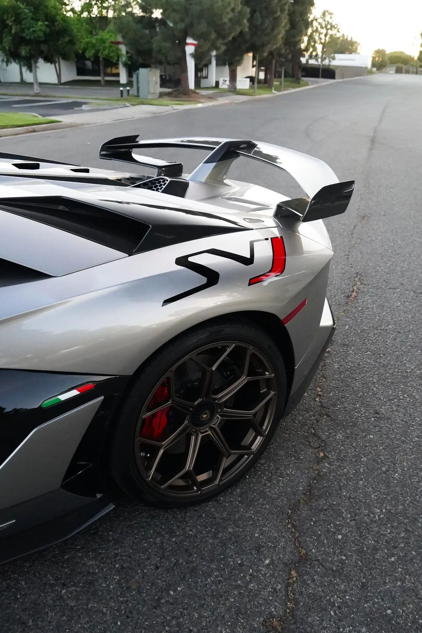 2023 Lamborghini Aventador SVJ available for rental in San Diego — view 4