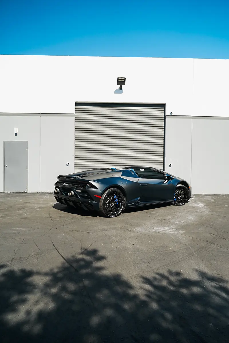 2020 Lamborghini Huracán Evo Spyder available for rental in San Diego — view 5