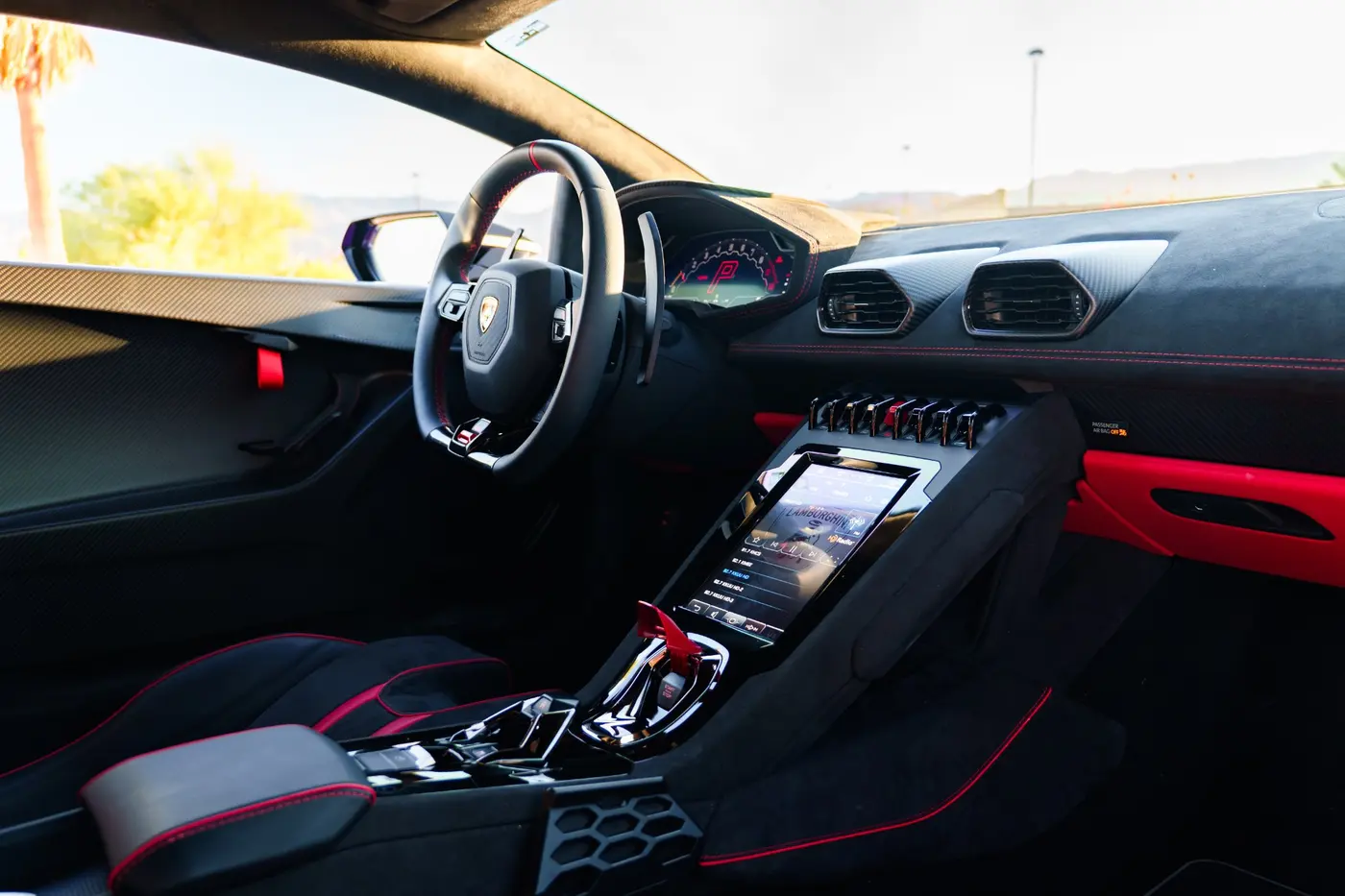 2024 Lamborghini Huracán Tecnica available for rental in San Diego — view 7