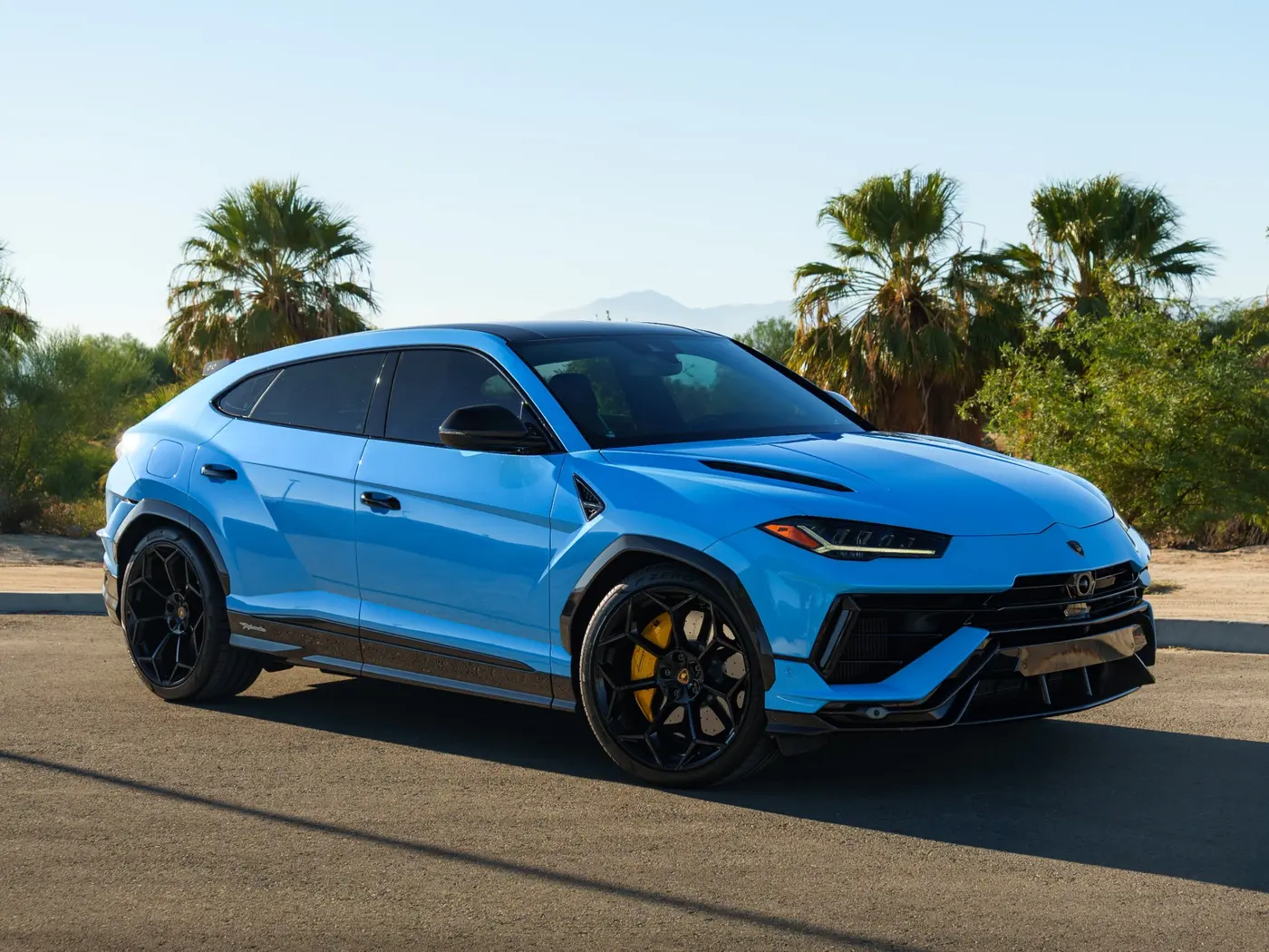 2024 Lamborghini Urus Performante — front view, available for rental in San Diego