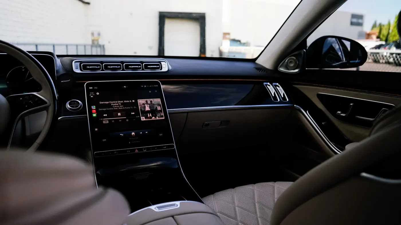 2023 Mercedes-Benz S 580 available for rental in San Diego — view 6