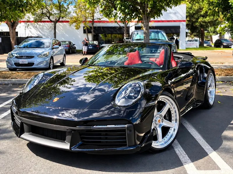 2022 Porsche 911 Turbo S available for rental in San Diego — view 2