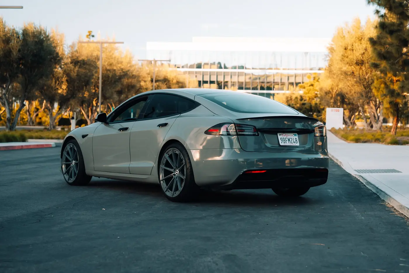 2022 Tesla Model S Plaid available for rental in San Diego — view 2